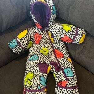 Baby girl snowsuit by Burton 3-6 months
